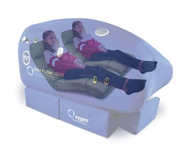 OxyFlow Duo Oxygen Hyperbaric Chamber Inside