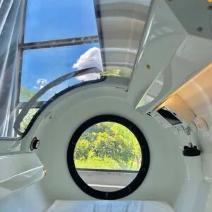 Hyperbaric chamber inside