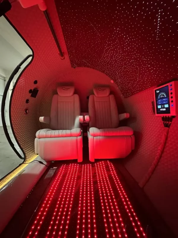 hyperbaric and red light